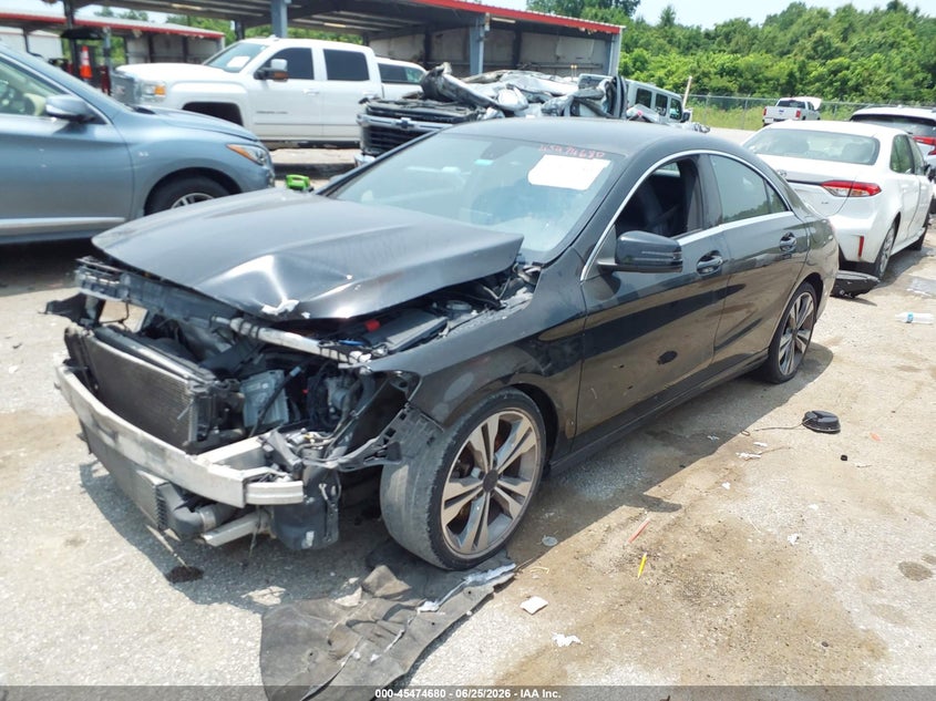 2014 Mercedes-benz Cla-klasse VIN WDDSJ4EB8EN109734 IAAI salvage auction — FRONT END, Salvage (Louisiana), sold $300 on 2026-07-21 (photo 2)