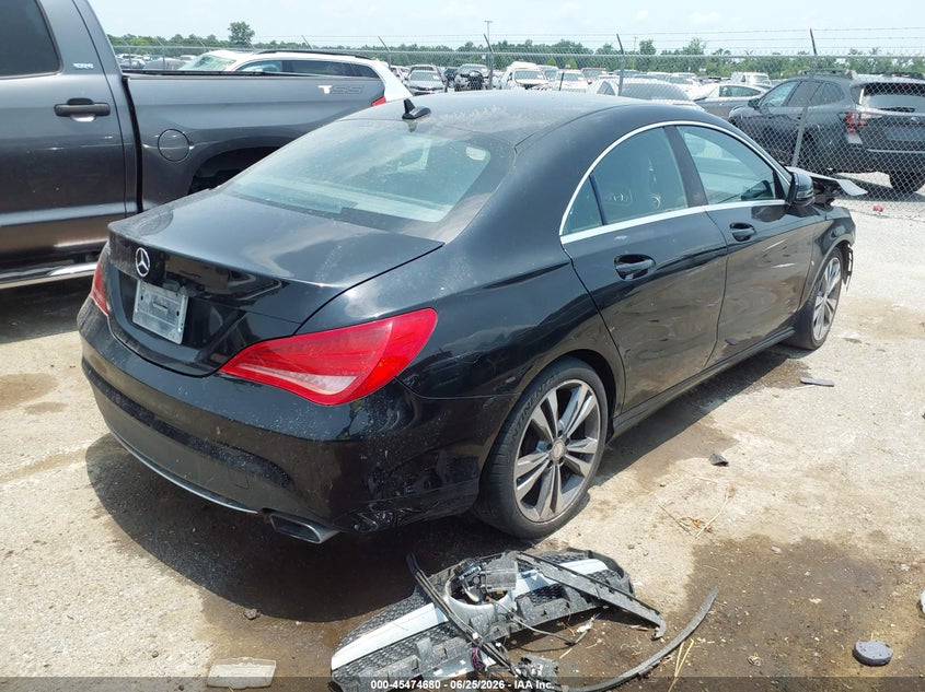 2014 Mercedes-benz Cla-klasse VIN WDDSJ4EB8EN109734 IAAI salvage auction — FRONT END, Salvage (Louisiana), sold $300 on 2026-07-21 (photo 4)