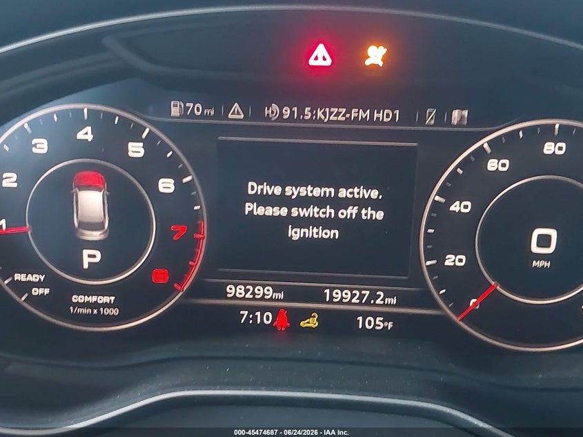 2018 Audi Q5 VIN WA1BNAFY9J2174677 IAAI salvage auction — SIDE, Salvage Title, sold $5,700 on 2026-07-31 (photo 7)