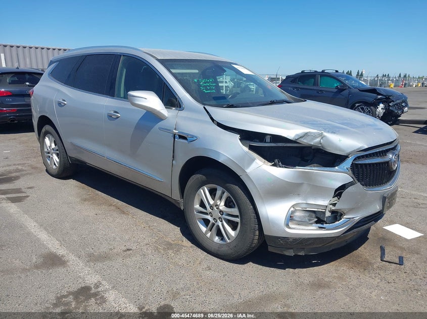 2020 Buick Enclave VIN 5GAERBKW2LJ107558 IAAI salvage auction — FRONT END, Salvage Title, sold $3,700 on 2026-07-22 (photo 1)