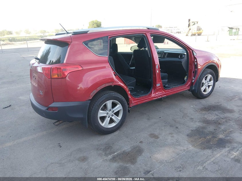 2014 Toyota Rav 4 VIN JTMRFREV9ED083801 IAAI salvage auction — SIDE, Salvage (Utah), sold $3,750 on 2026-07-30 (photo 4)