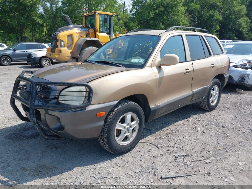 2003 Hyundai Santa fe VIN KM8SC73D43U517463 IAAI salvage auction — NORMAL WEAR, Clear (New York), sold $25 on 2026-07-07 (photo 2)