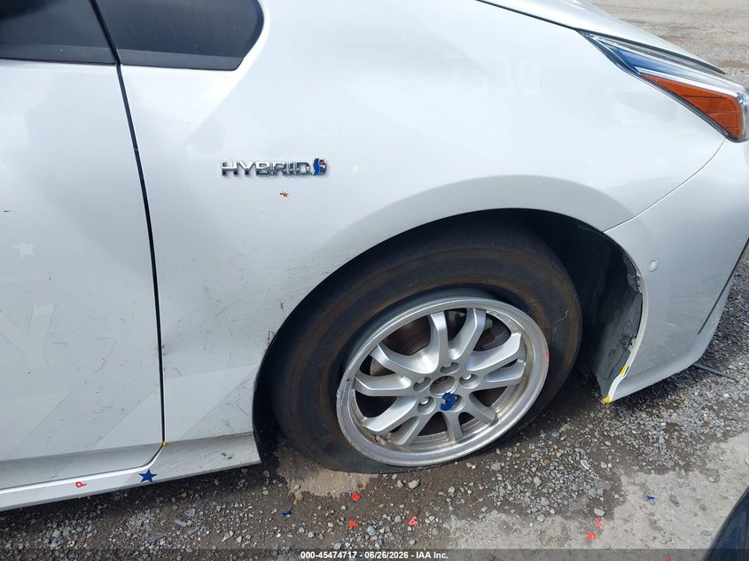 2021 Toyota Prius VIN JTDKAMFU3M3147330 IAAI salvage auction — RIGHT SIDE, Enterprise Vehicles Clear Only (Washington), sold $12,200 on 2026-07-08 (photo 6)