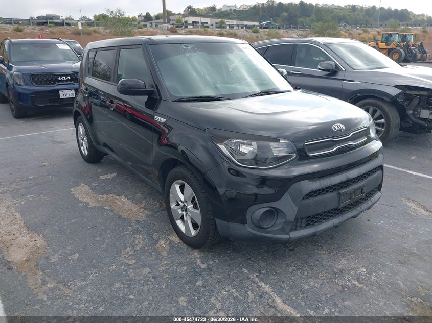 2019 Kia Soul VIN KNDJN2A20K7656999 IAAI salvage auction — NORMAL WEAR, Clear (California), sold $1,625 on 2026-07-08 (photo 1)