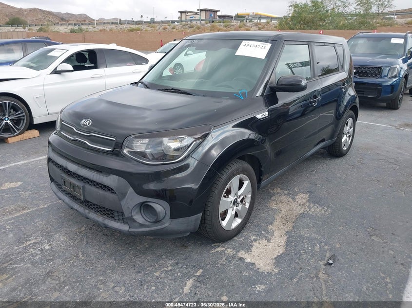 2019 Kia Soul VIN KNDJN2A20K7656999 IAAI salvage auction — NORMAL WEAR, Clear (California), sold $1,625 on 2026-07-08 (photo 2)