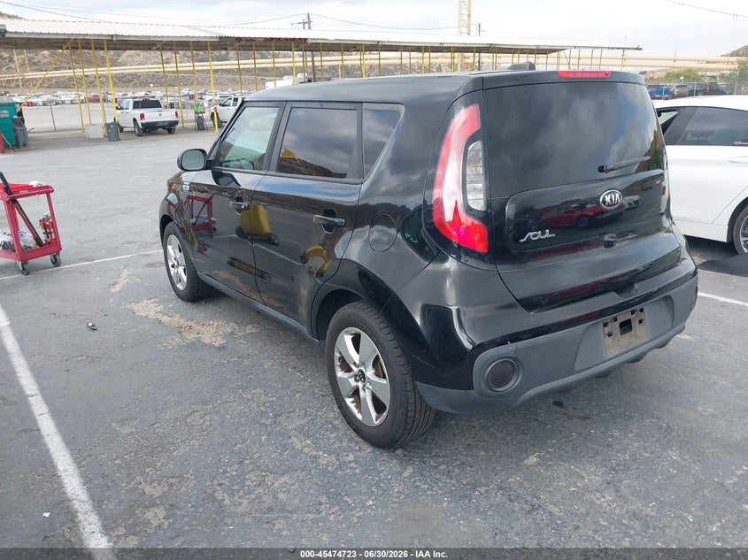 2019 Kia Soul VIN KNDJN2A20K7656999 IAAI salvage auction — NORMAL WEAR, Clear (California), sold $1,625 on 2026-07-08 (photo 3)