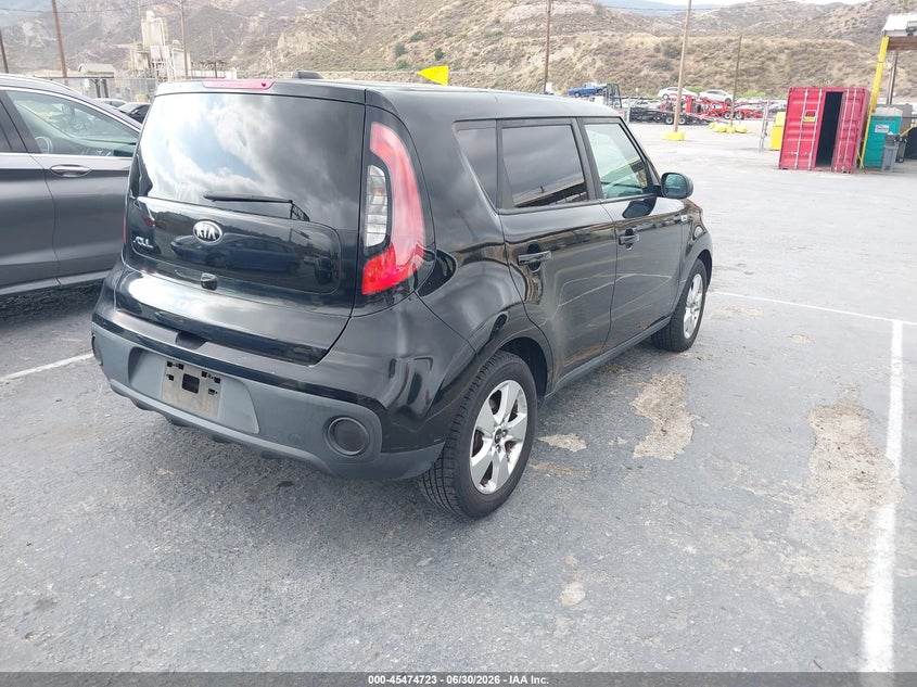 2019 Kia Soul VIN KNDJN2A20K7656999 IAAI salvage auction — NORMAL WEAR, Clear (California), sold $1,625 on 2026-07-08 (photo 4)