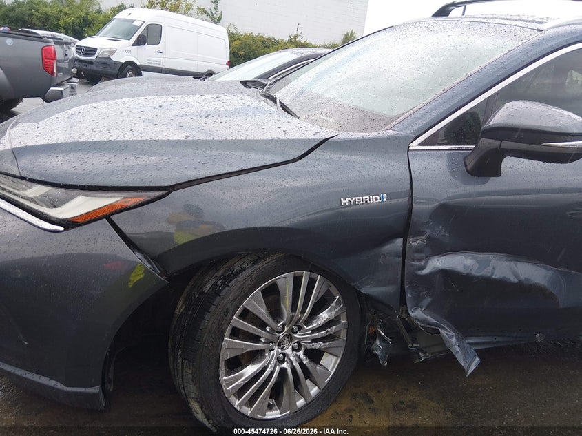 2021 Toyota Venza VIN JTEAAAAH0MJ003732 IAAI salvage auction — LEFT SIDE, Salvage (North Carolina), sold $14,800 on 2026-08-21 (photo 6)