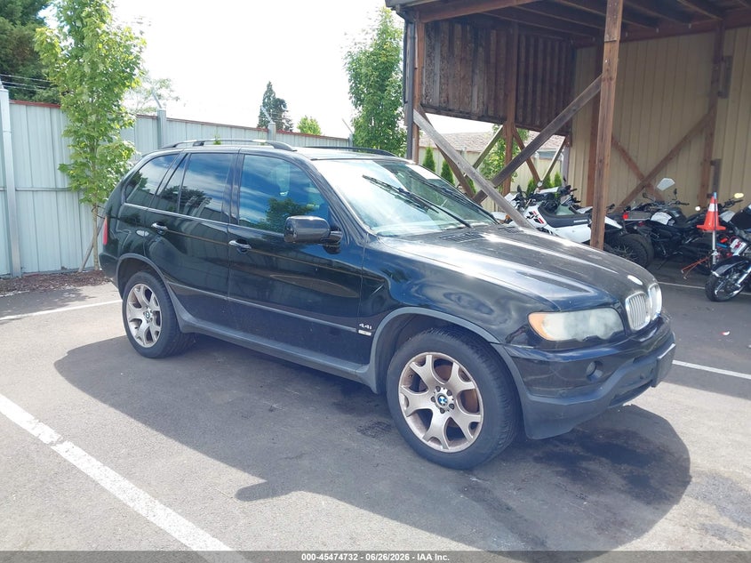 2003 BMW X5 VIN 5UXFB33583LH50019 IAAI salvage auction — NORMAL WEAR, Peddle Clear Public-Restricted (Oregon), sold $100 on 2026-07-14 (photo 1)