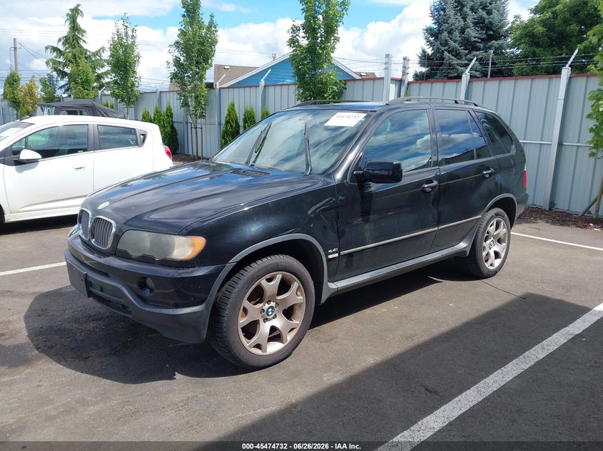 2003 BMW X5 VIN 5UXFB33583LH50019 IAAI salvage auction — NORMAL WEAR, Peddle Clear Public-Restricted (Oregon), sold $100 on 2026-07-14 (photo 2)