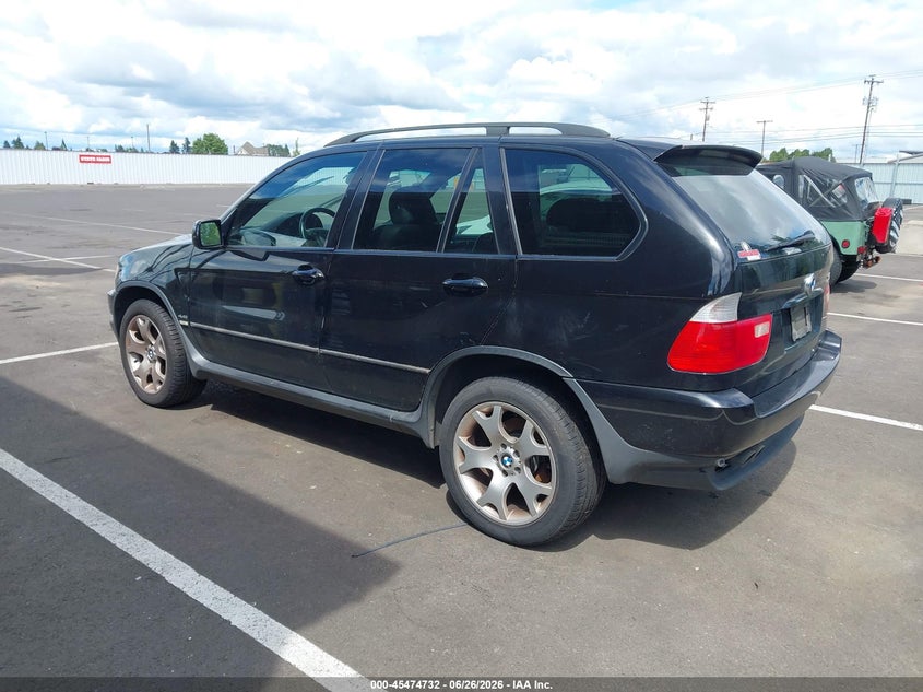 2003 BMW X5 VIN 5UXFB33583LH50019 IAAI salvage auction — NORMAL WEAR, Peddle Clear Public-Restricted (Oregon), sold $100 on 2026-07-14 (photo 3)