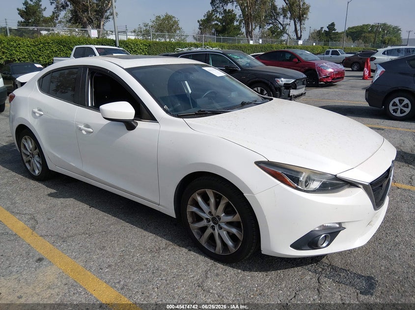 2016 Mazda 3 VIN JM1BM1X33G1340167 IAAI salvage auction — REAR END, Salvage (California), sold $3,000 on 2026-07-14 (photo 1)