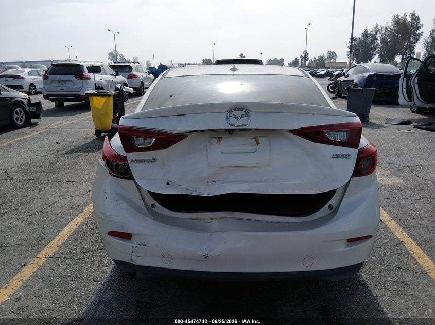 2016 Mazda 3 VIN JM1BM1X33G1340167 IAAI salvage auction — REAR END, Salvage (California), sold $3,000 on 2026-07-14 (photo 6)