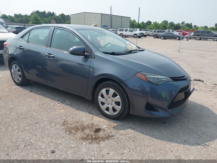 2018 Toyota Corolla VIN 5YFBURHE9JP845745 IAAI salvage auction — WATER/FLOOD, Salvage (Texas), sold $2,050 on 2026-08-01 (photo 1)