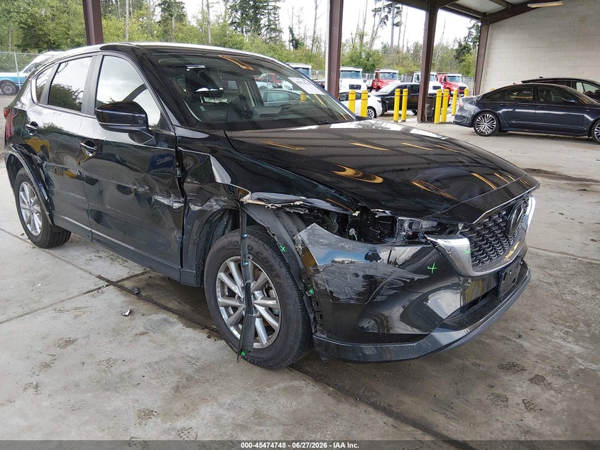 2024 Mazda Cx-5 VIN JM3KFBBL8R0430793 IAAI salvage auction — RIGHT FRONT, Bill Of Sale (Washington), sold $7,700 on 2026-07-15 (photo 1)