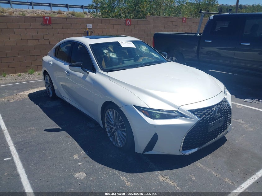 2022 Lexus Is VIN JTHDA1D27N5120936 — IAAI salvage auction photo