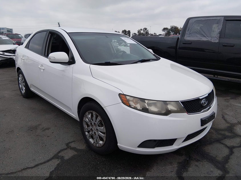 2010 Kia Forte VIN KNAFU4A28A5242591 IAAI salvage auction — THEFT, Salvage (California), sold $875 on 2026-07-16 (photo 1)