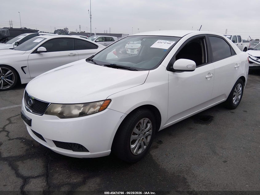 2010 Kia Forte VIN KNAFU4A28A5242591 IAAI salvage auction — THEFT, Salvage (California), sold $875 on 2026-07-16 (photo 2)