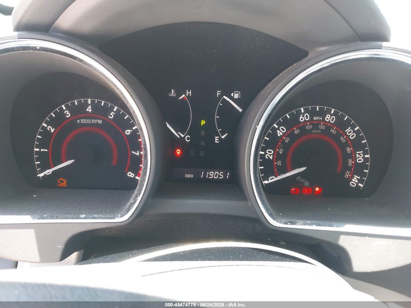 2013 Toyota Highlander VIN 5TDZK3EH9DS108346 IAAI salvage auction — RIGHT SIDE, Salvage (California), sold $3,875 on 2026-07-08 (photo 7)