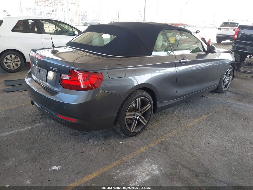 2017 BMW 2er VIN WBA2K9C56HV647061 IAAI salvage auction — FRONT END, Salvage (California), sold $3,150 on 2026-07-28 (photo 4)