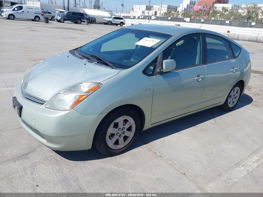 2009 Toyota Prius VIN JTDKB20U997875535 IAAI salvage auction — LEFT FRONT, Clear - Dealer Only (California), sold $725 on 2026-07-15 (photo 2)