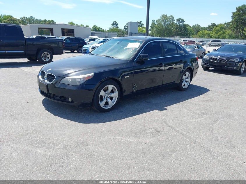 2006 BMW 5 series VIN WBANE53566CK78854 IAAI salvage auction — NORMAL WEAR, Repossession Paperwork (Georgia), sold $400 on 2026-07-22 (photo 2)