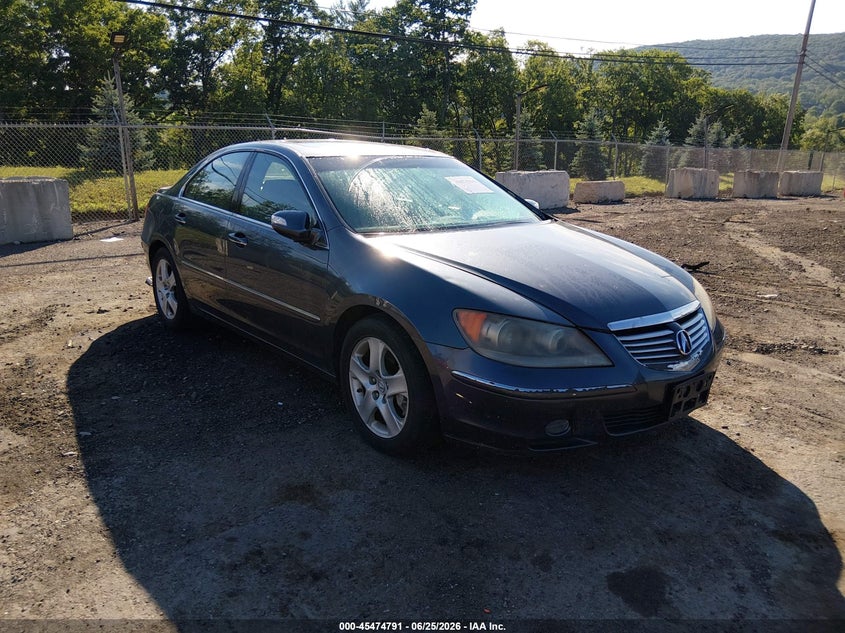 2005 Acura Rl VIN JH4KB16525C005118 IAAI salvage auction — NORMAL WEAR, Clear (New Jersey), sold $1,975 on 2026-07-09 (photo 1)