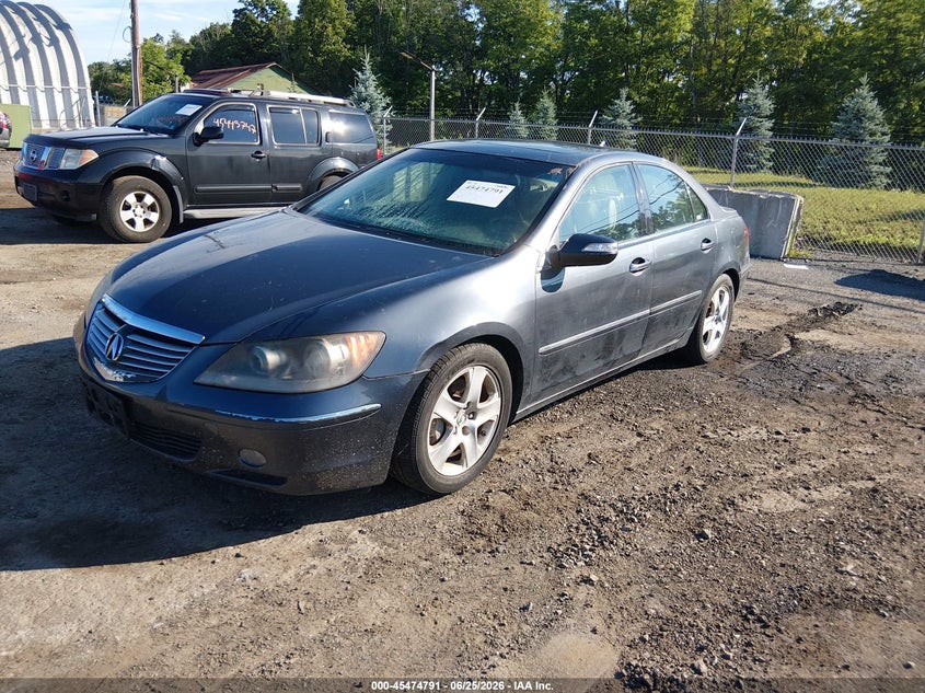 2005 Acura Rl VIN JH4KB16525C005118 IAAI salvage auction — NORMAL WEAR, Clear (New Jersey), sold $1,975 on 2026-07-09 (photo 2)