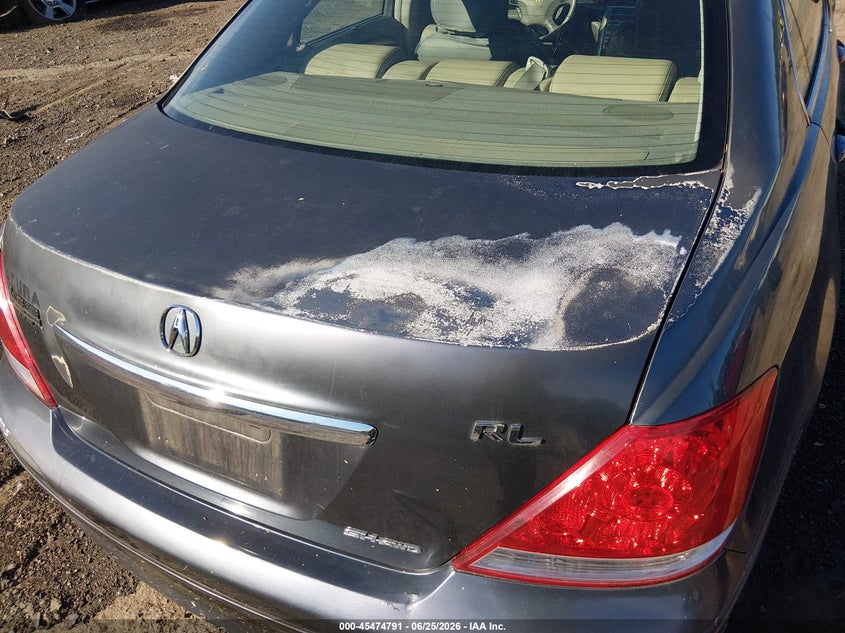 2005 Acura Rl VIN JH4KB16525C005118 IAAI salvage auction — NORMAL WEAR, Clear (New Jersey), sold $1,975 on 2026-07-09 (photo 6)