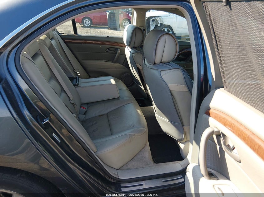 2005 Acura Rl VIN JH4KB16525C005118 IAAI salvage auction — NORMAL WEAR, Clear (New Jersey), sold $1,975 on 2026-07-09 (photo 8)