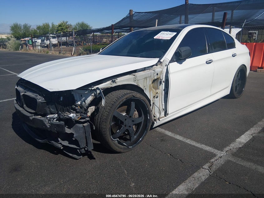 2011 BMW 5 series VIN WBAFU9C53BC784599 IAAI salvage auction — FRONT END, Salvage (Nevada), sold $1,750 on 2026-07-24 (photo 2)