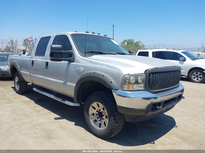 2001 Ford F-250 VIN 1FTNW20SX1ED03759 IAAI salvage auction — REAR END, Salvage (California), sold $675 on 2026-07-09 (photo 1)
