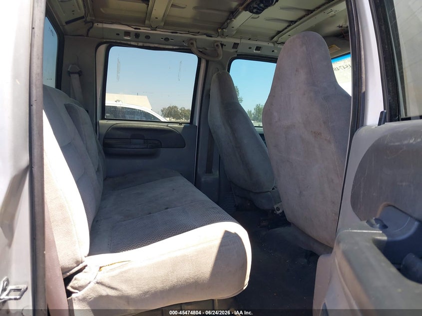 2001 Ford F-250 VIN 1FTNW20SX1ED03759 IAAI salvage auction — REAR END, Salvage (California), sold $675 on 2026-07-09 (photo 8)