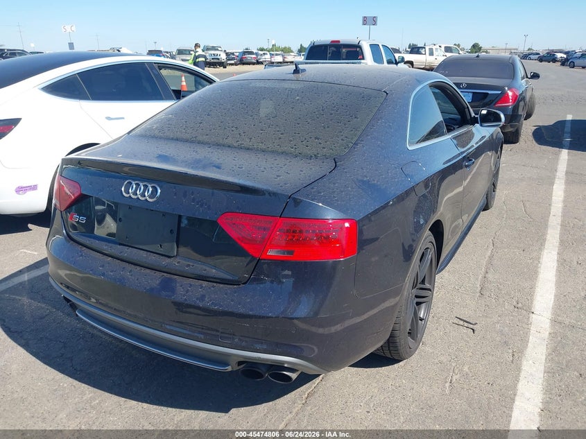 2014 Audi S5 VIN WAUVGAFR0EA020051 IAAI salvage auction — FRONT END, Clear-Dealer Only (Montana), sold $3,900 on 2026-07-08 (photo 4)