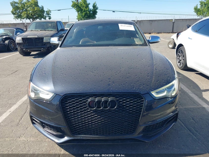 2014 Audi S5 VIN WAUVGAFR0EA020051 IAAI salvage auction — FRONT END, Clear-Dealer Only (Montana), sold $3,900 on 2026-07-08 (photo 6)