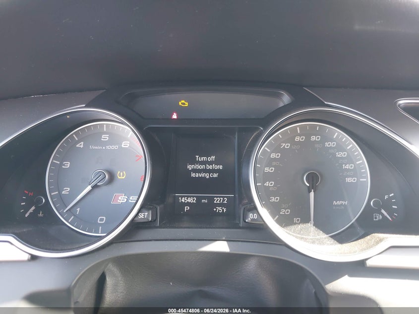 2014 Audi S5 VIN WAUVGAFR0EA020051 IAAI salvage auction — FRONT END, Clear-Dealer Only (Montana), sold $3,900 on 2026-07-08 (photo 7)