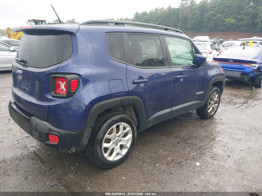 2017 Jeep Renegade VIN ZACCJBBB4HPG10381 IAAI salvage auction — LEFT FRONT, Salvage (Massachusetts), sold $375 on 2026-08-21 (photo 4)
