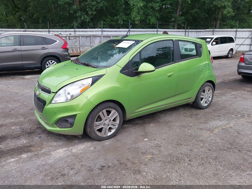2015 Chevrolet Spark VIN KL8CB6S94FC754850 IAAI salvage auction — NORMAL WEAR, Clear (Michigan), sold $525 on 2026-07-27 (photo 2)