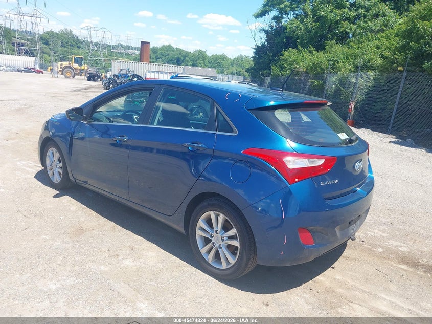 2014 Hyundai Elantra VIN KMHD35LH1EU187283 IAAI salvage auction — UNKNOWN, Salvage Title, sold $775 on 2026-07-24 (photo 3)