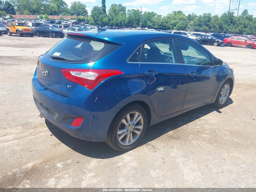 2014 Hyundai Elantra VIN KMHD35LH1EU187283 IAAI salvage auction — UNKNOWN, Salvage Title, sold $775 on 2026-07-24 (photo 4)