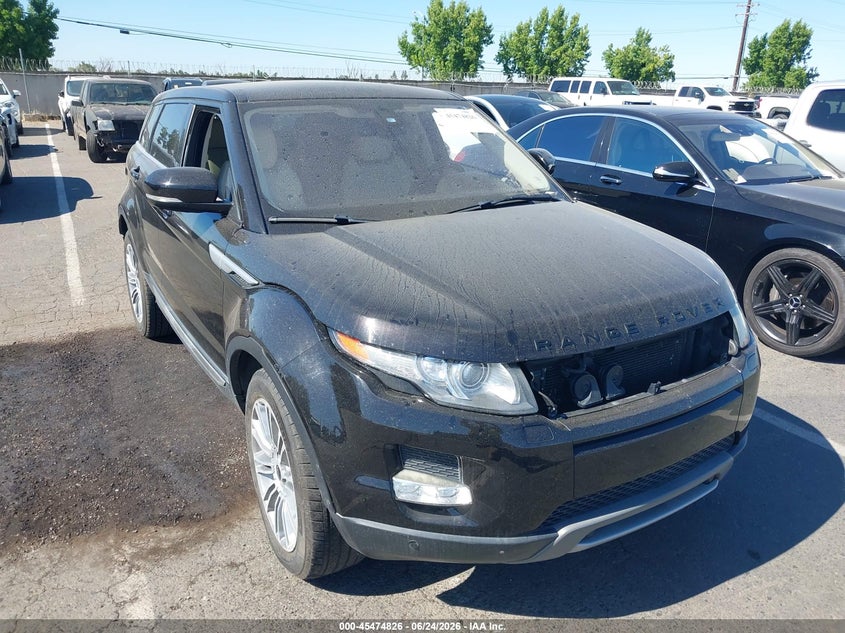 2012 Land rover Range rover evoque VIN SALVV2BG1CH639001 IAAI salvage auction — FRONT END, Clear - Dealer Only (California), sold $1,775 on 2026-07-22 (photo 1)