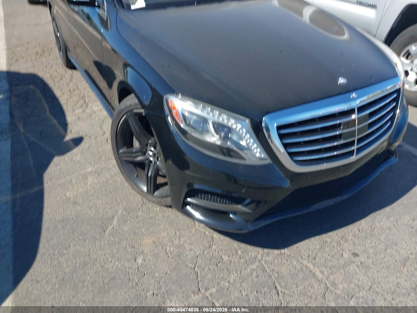 2015 Mercedes-benz S-klasse VIN WDDUG8CB2FA147082 IAAI salvage auction — FRONT END, Salvage (Montana), sold $6,100 on 2026-07-19 (photo 1)