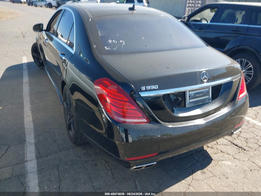 2015 Mercedes-benz S-klasse VIN WDDUG8CB2FA147082 IAAI salvage auction — FRONT END, Salvage (Montana), sold $6,100 on 2026-07-19 (photo 3)