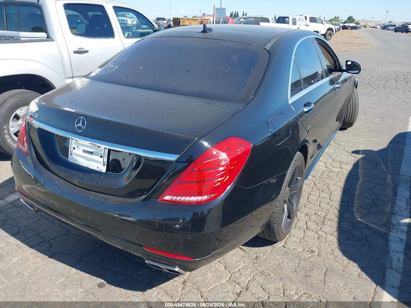 2015 Mercedes-benz S-klasse VIN WDDUG8CB2FA147082 IAAI salvage auction — FRONT END, Salvage (Montana), sold $6,100 on 2026-07-19 (photo 4)
