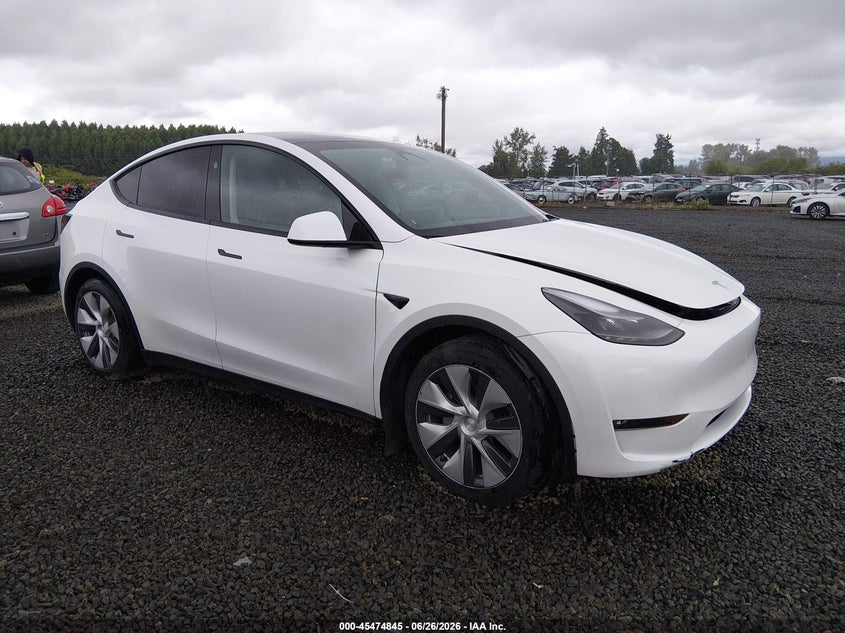 2023 Tesla Model y VIN 7SAYGDEE4PF808327 IAAI salvage auction — FRONT END, Salvage (Oregon), sold $15,675 on 2026-09-05 (photo 1)