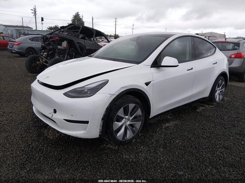 2023 Tesla Model y VIN 7SAYGDEE4PF808327 IAAI salvage auction — FRONT END, Salvage (Oregon), sold $15,675 on 2026-09-05 (photo 2)