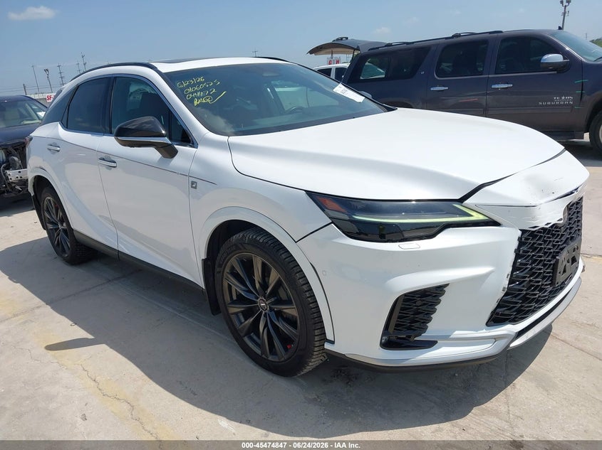 2024 Lexus Rx VIN 2T2BAMCA6RC044472 IAAI salvage auction — FRONT & REAR, Wait Title, sold $20,900 on 2026-10-19 (photo 1)