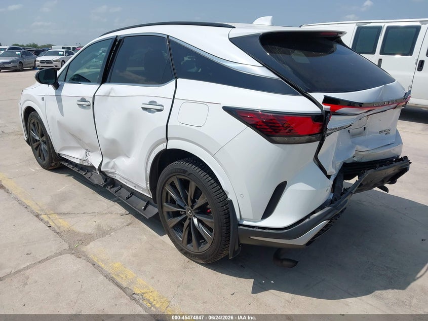 2024 Lexus Rx VIN 2T2BAMCA6RC044472 IAAI salvage auction — FRONT & REAR, Wait Title, sold $20,900 on 2026-10-19 (photo 3)