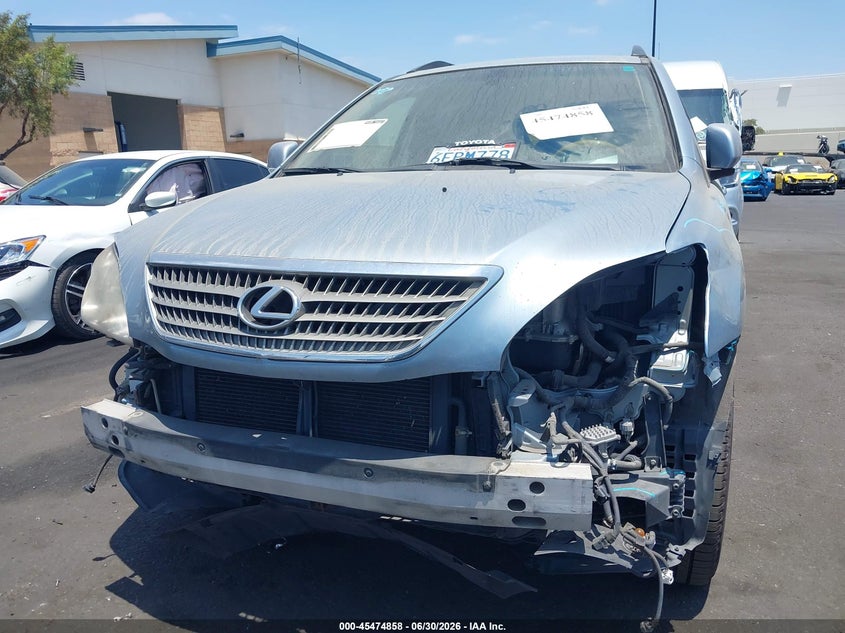 2008 Lexus Rx 400h VIN JTJHW31U582055755 IAAI salvage auction — FRONT END, Salvage Certificate (California), sold $1,100 on 2026-07-17 (photo 6)