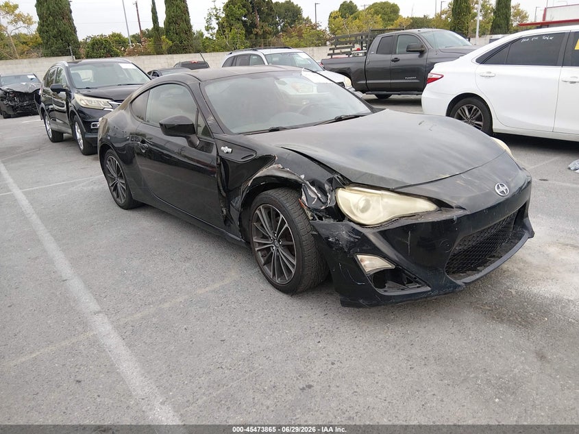 2014 Scion Fr-s VIN JF1ZNAA15E9704595 IAAI salvage auction — RIGHT FRONT, Salvage (California), sold $1,450 on 2026-07-30 (photo 1)